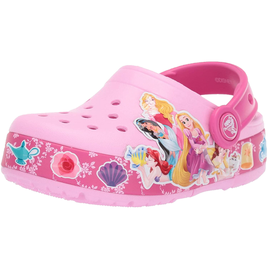Crocs Fun Lab Disney Princess Band Clogs (Pink)