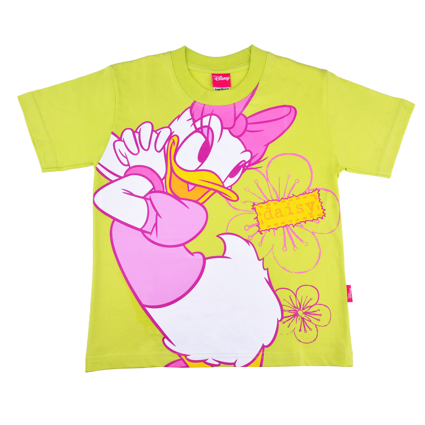 Daisy Duck Cotton T-Shirt (Model 680 - Green)