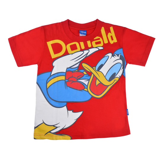 Donald Duck Red Cotton T-Shirt (Model 4867)
