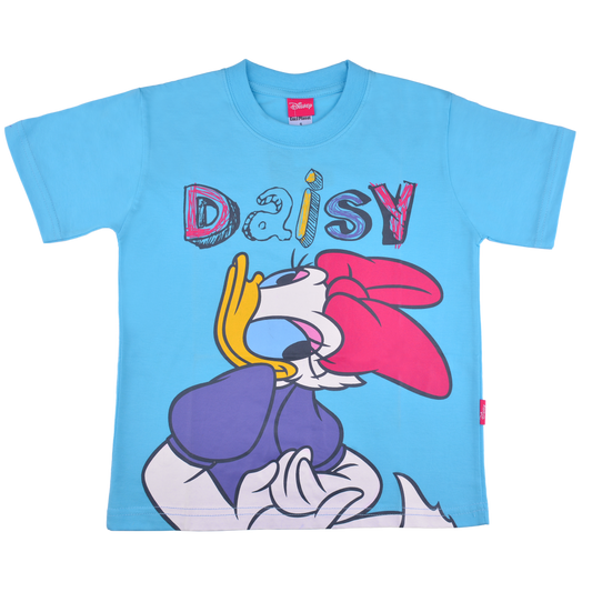 Daisy Duck Cotton T-Shirt (Model 679 - Blue)