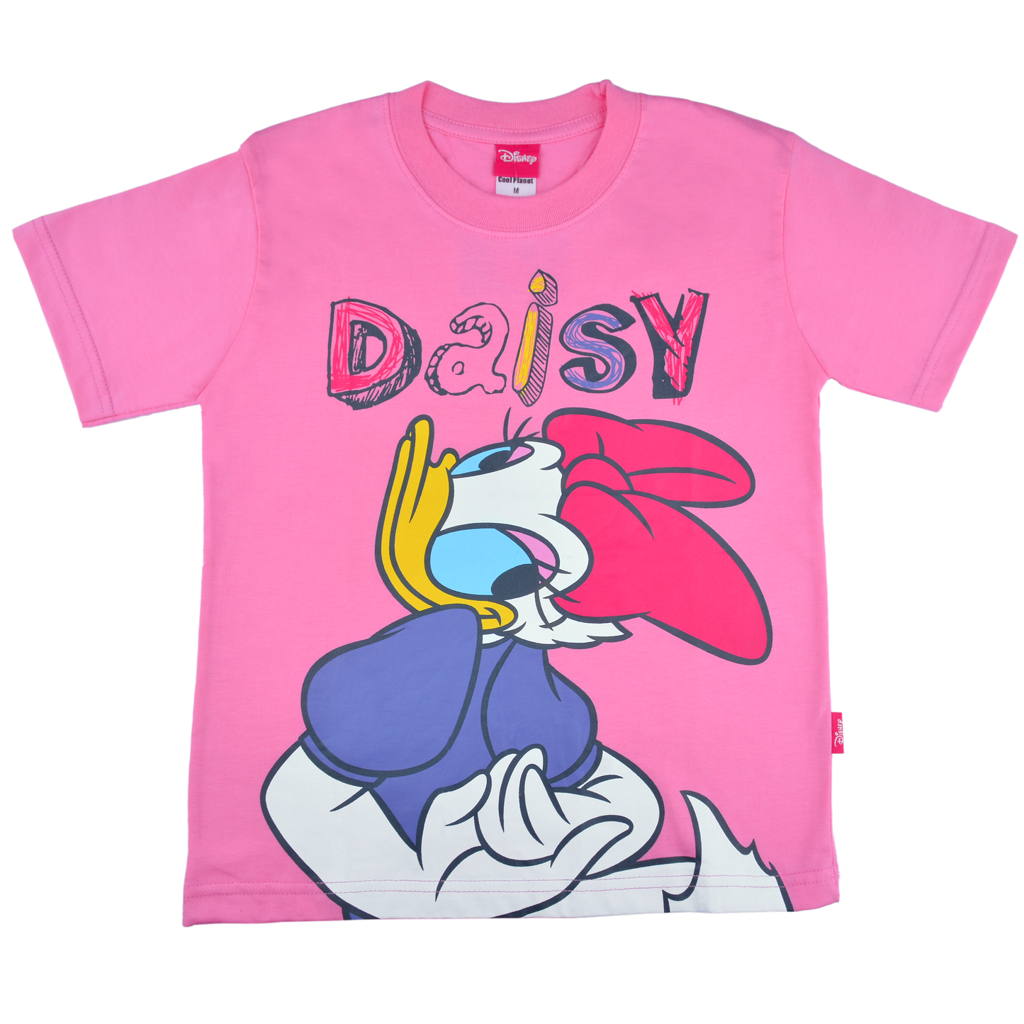 Daisy Duck Cotton T-Shirt (Model 679 - Pink)