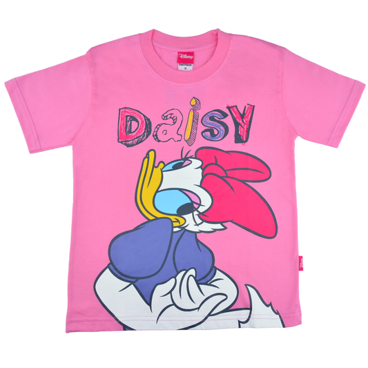 Daisy Duck Cotton T-Shirt (Model 679 - Pink)