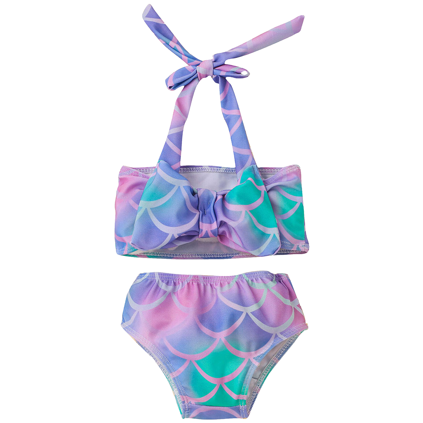 Mermaid Scale Purple Bikini (Model B)