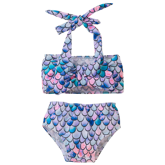 Mermaid Scale Purple Bikini (Model A)